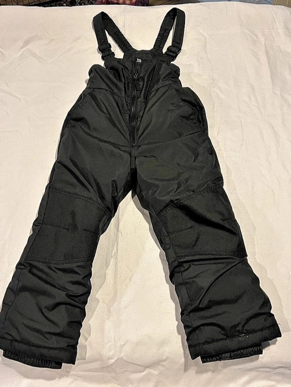All in Motion Kids XS Black Insulated Snow Bib Pants NWOT